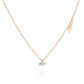 Marquise Diamond Cut Necklace Gold 14K