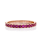 Pink Ruby Gemstone Ring Gold 14K