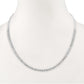 White Diamonds Tennis Necklace Gold 14K